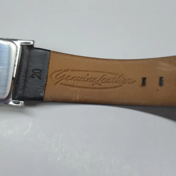 Fossil ARKITEKT FS2694 Navy Face Silver Case Black Leather Band